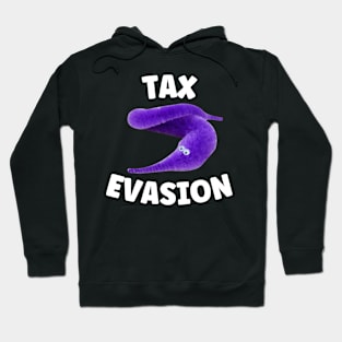 Tax Evasion I heart Worm on a String Meme Hoodie